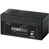 ACCUMULATORE BATTERIA 12V 3,3AH RICARICABILE PIOMBO