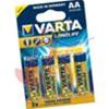 VARTA LONGLIFE ALCALINE STILO BL.4 PZ.