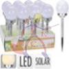 LAMPADA SOLARE LED SFERA CM10X H35