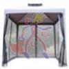 GAZEBO ACCIAIO C/ZANZARIERE LA TERALI 3X3 BIANCO CEG